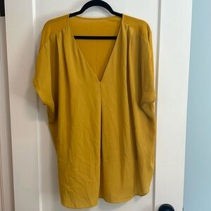 Yellow blouse